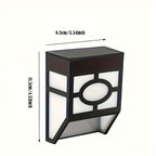 GreenGlow Solar LED Wall Lamp