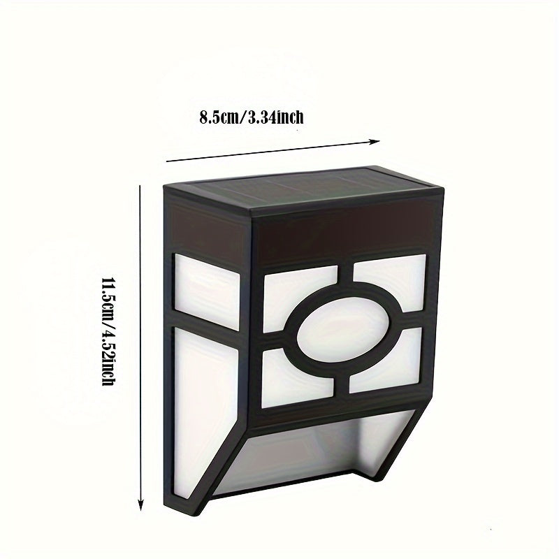 GreenGlow Solar LED Wall Lamp