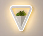 Round LED Moon Wall Lamp