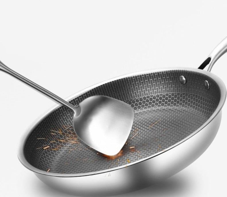 Stainless Steel Nonstick Frying Pan