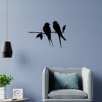 Metal Garden Bird Silhouette