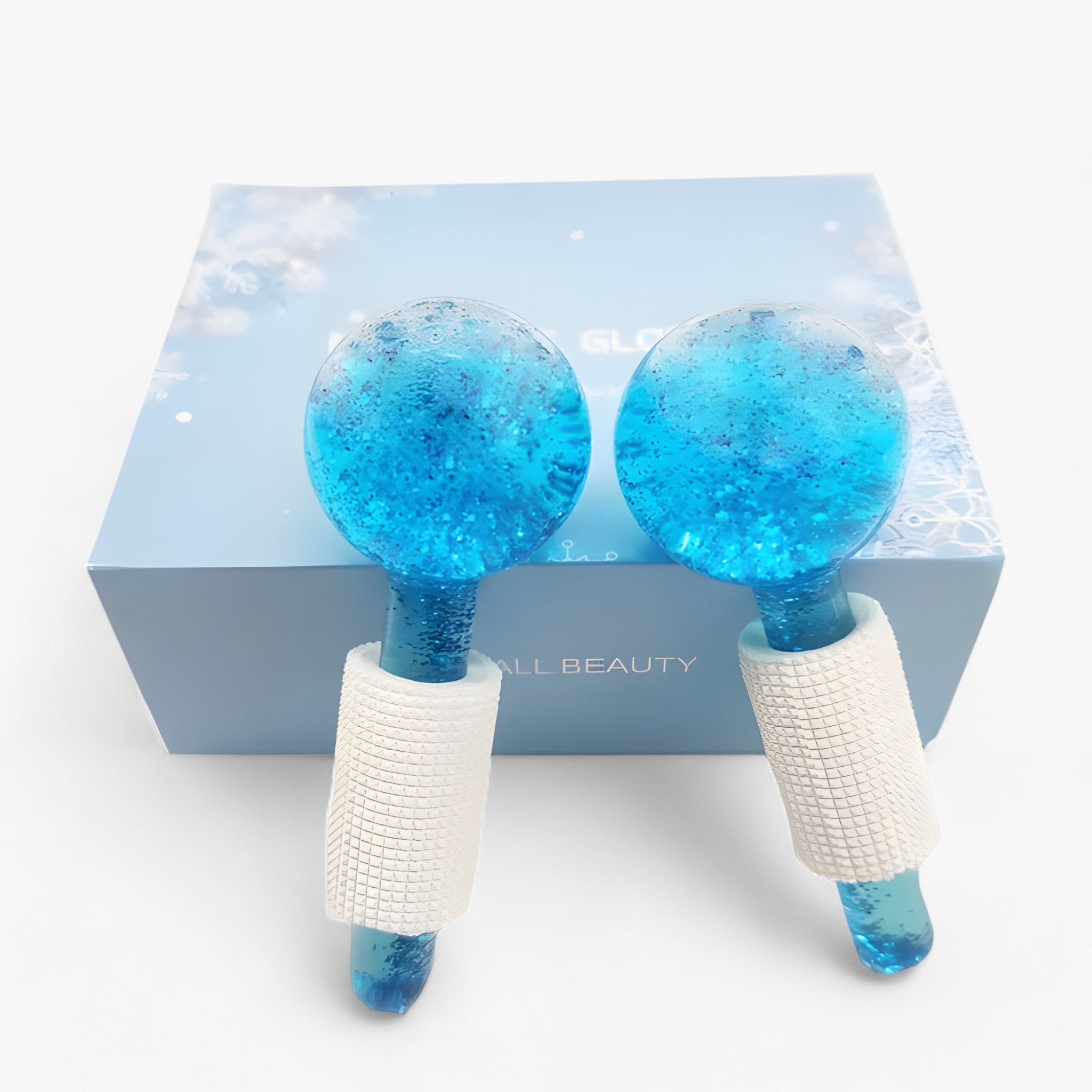 Glass Facial Massage Balls