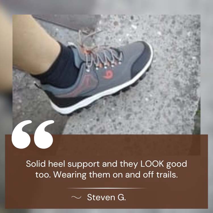 Men Hiking Shoes Wide Toe Box