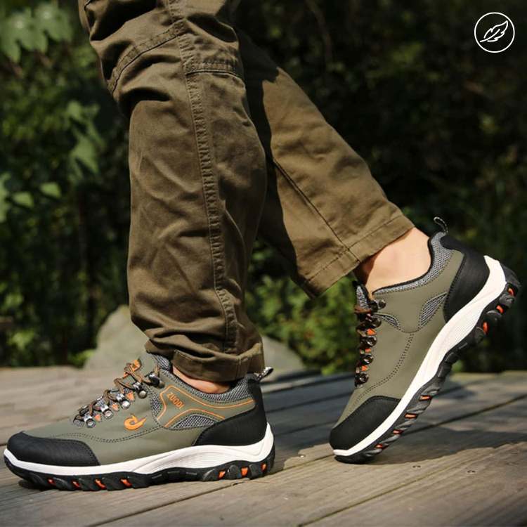 Men Hiking Shoes Wide Toe Box