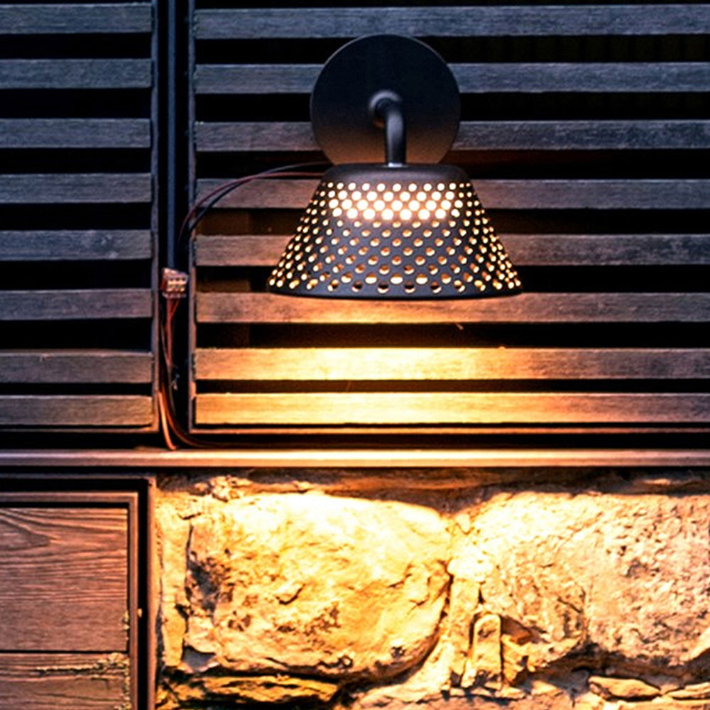 Perforated Outdoor LED Wall Lamp