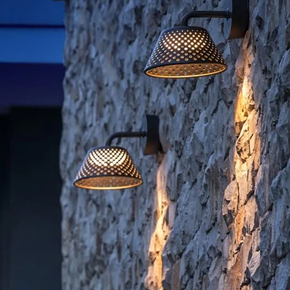 Perforated Outdoor LED Wall Lamp
