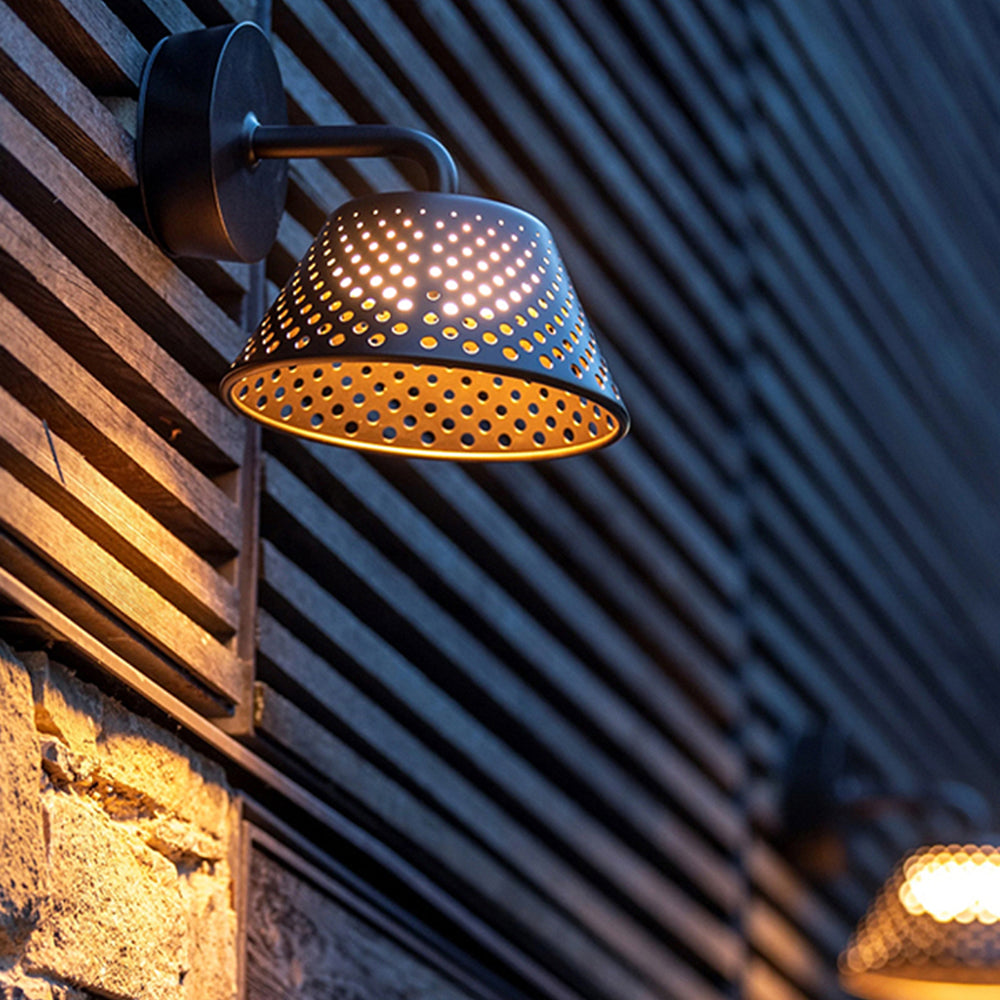 Perforated Outdoor LED Wall Lamp