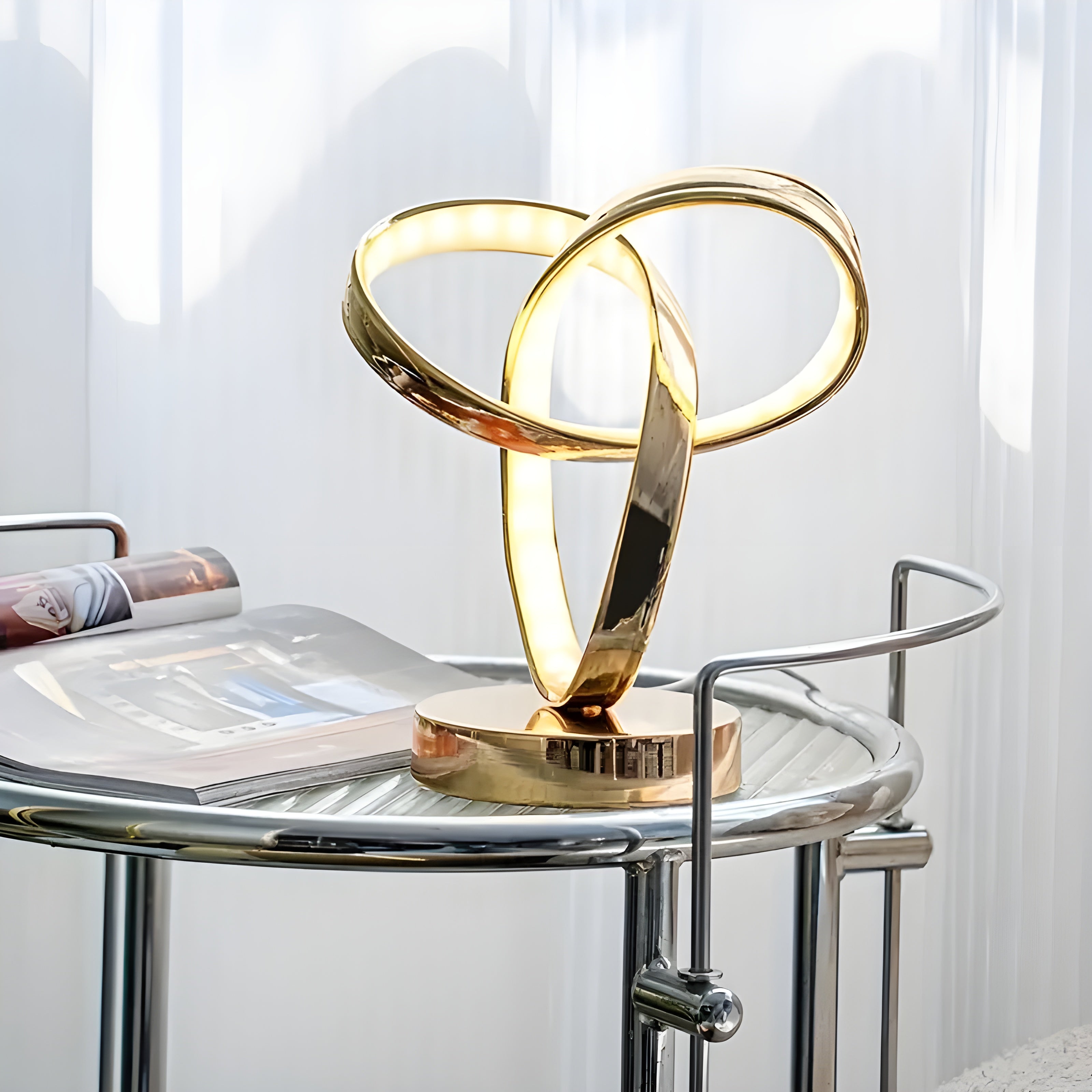 Geometric Ring Table Lamp