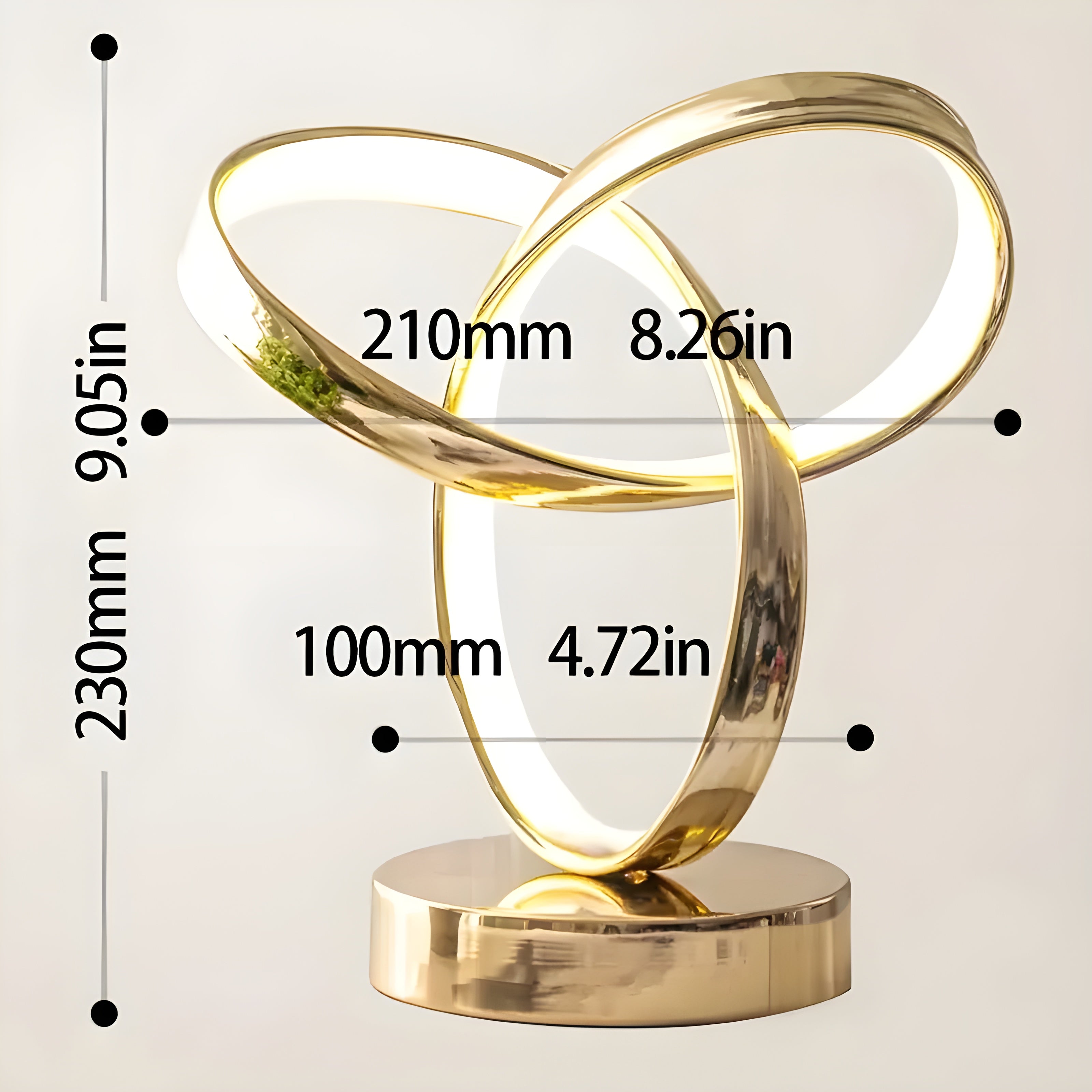 Geometric Ring Table Lamp