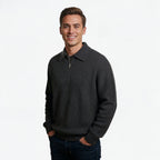 Men’s Half-Zip Knit Sweater