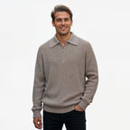 Men’s Half-Zip Knit Sweater