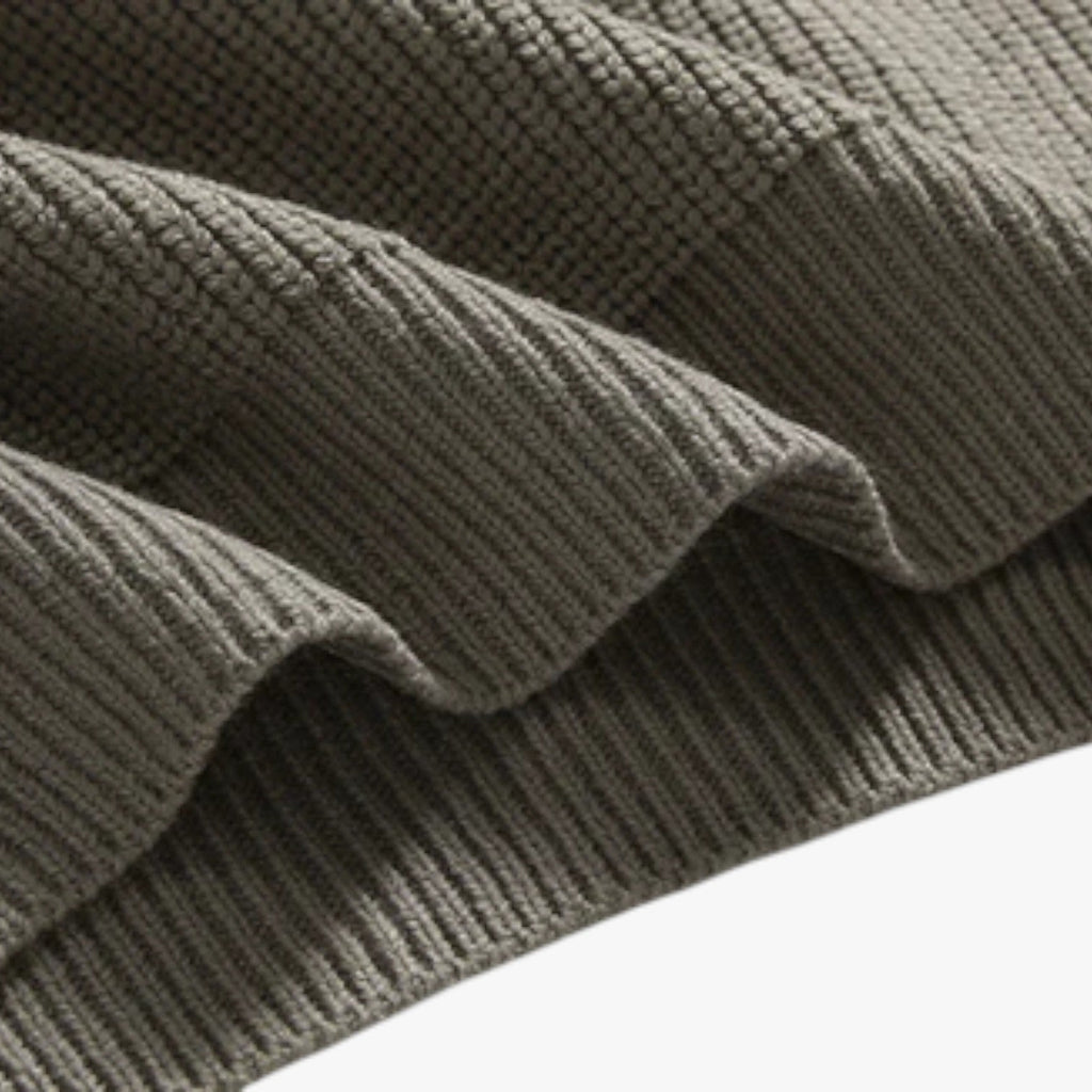 Men’s Half-Zip Knit Sweater