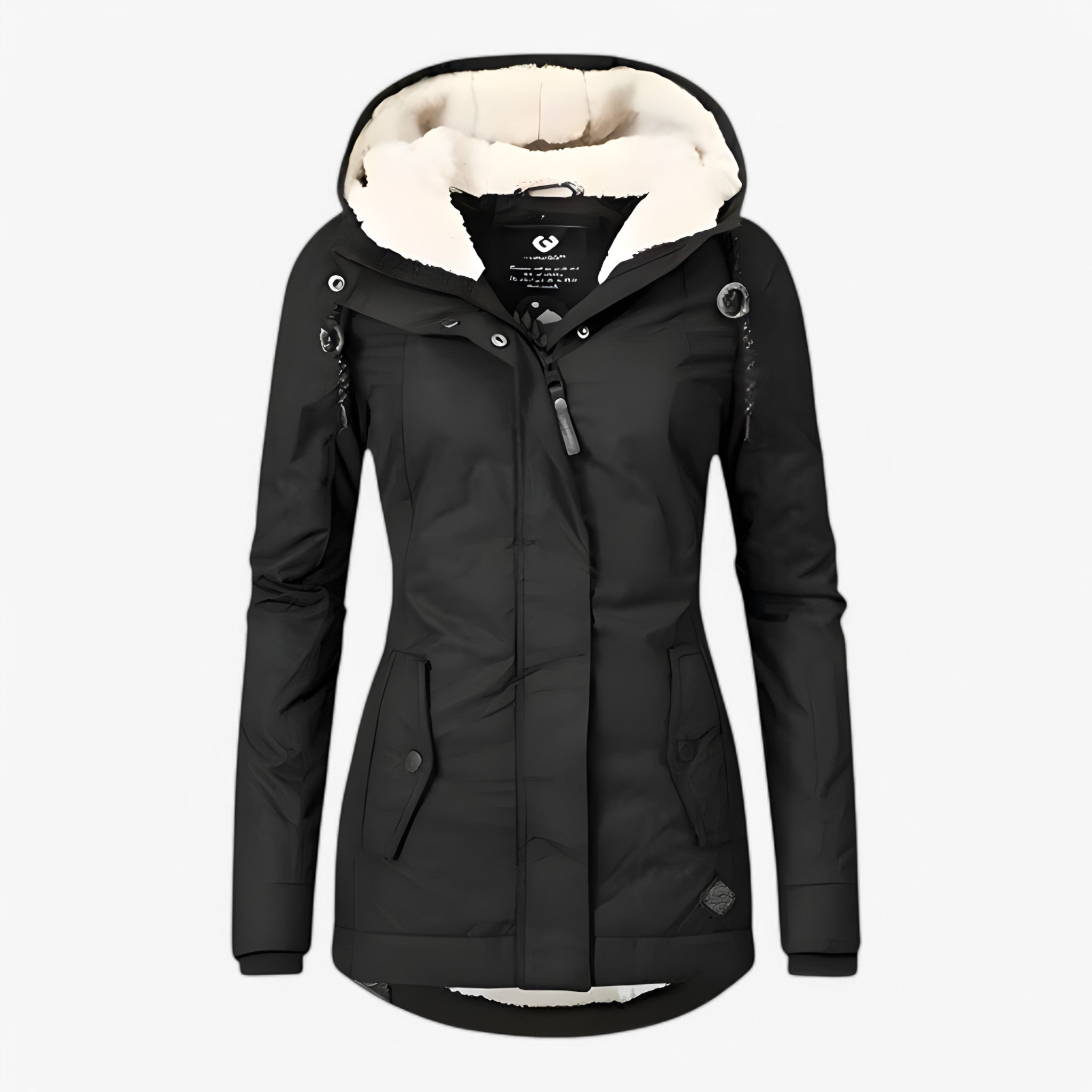 Long Winter Jacket Waterproof Design