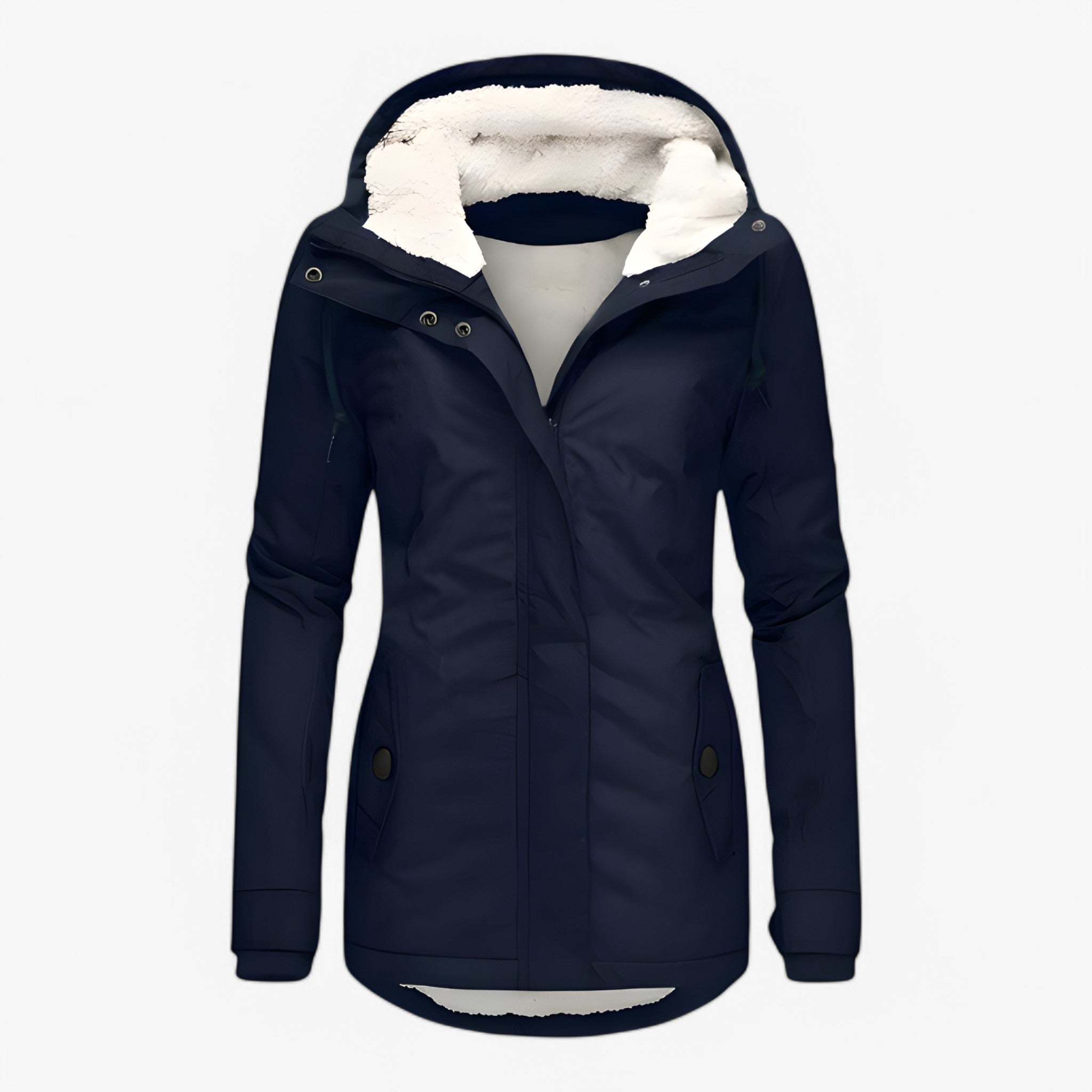 Long Winter Jacket Waterproof Design