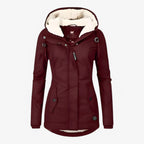 Long Winter Jacket Waterproof Design
