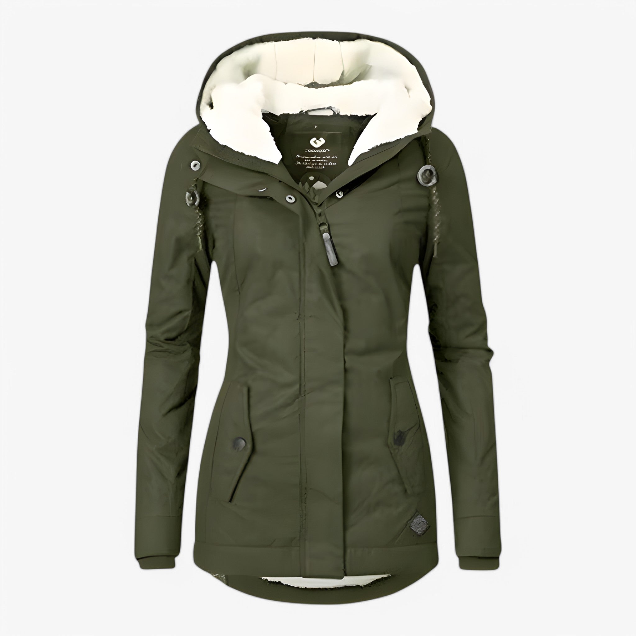 Long Winter Jacket Waterproof Design