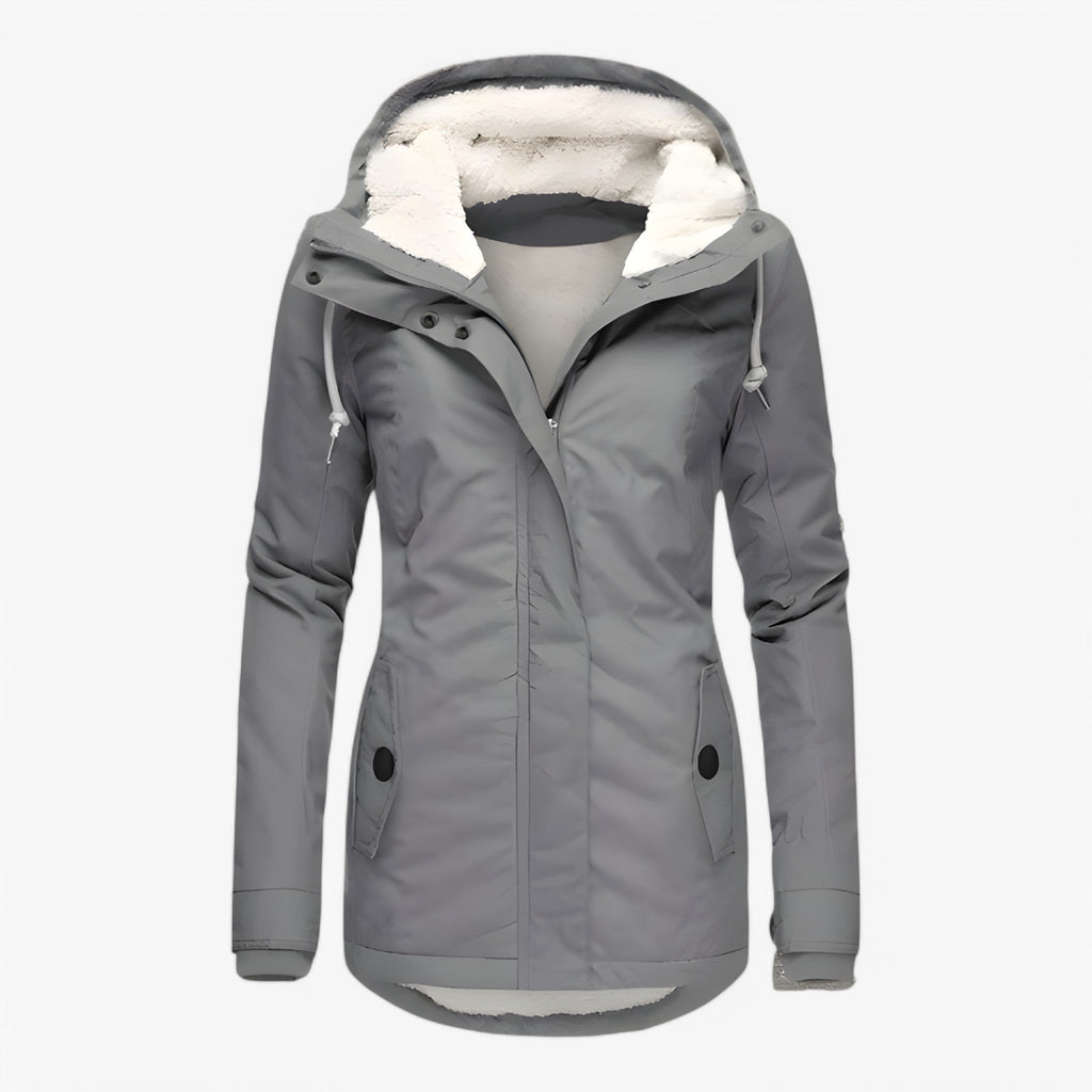 Long Winter Jacket Waterproof Design