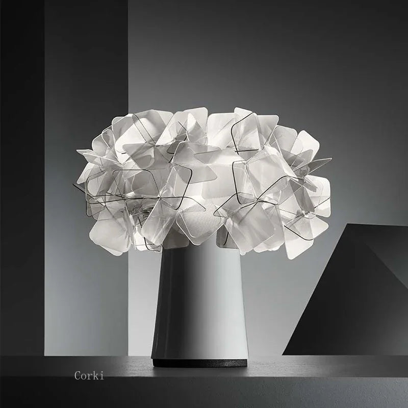 Modern Metallic LED Table Lamp