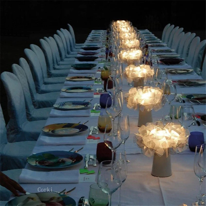 Modern Metallic LED Table Lamp