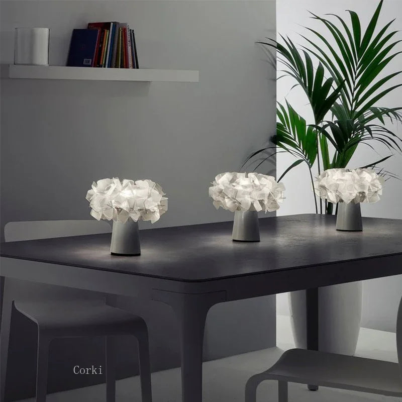 Modern Metallic LED Table Lamp