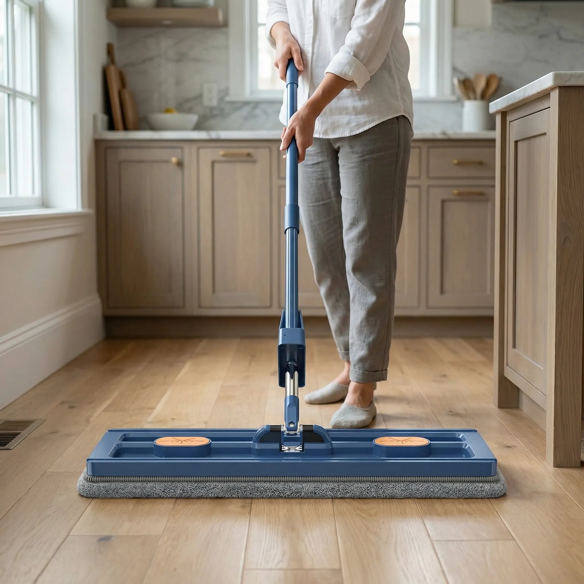 Flat Mop 42cm Rotating Head