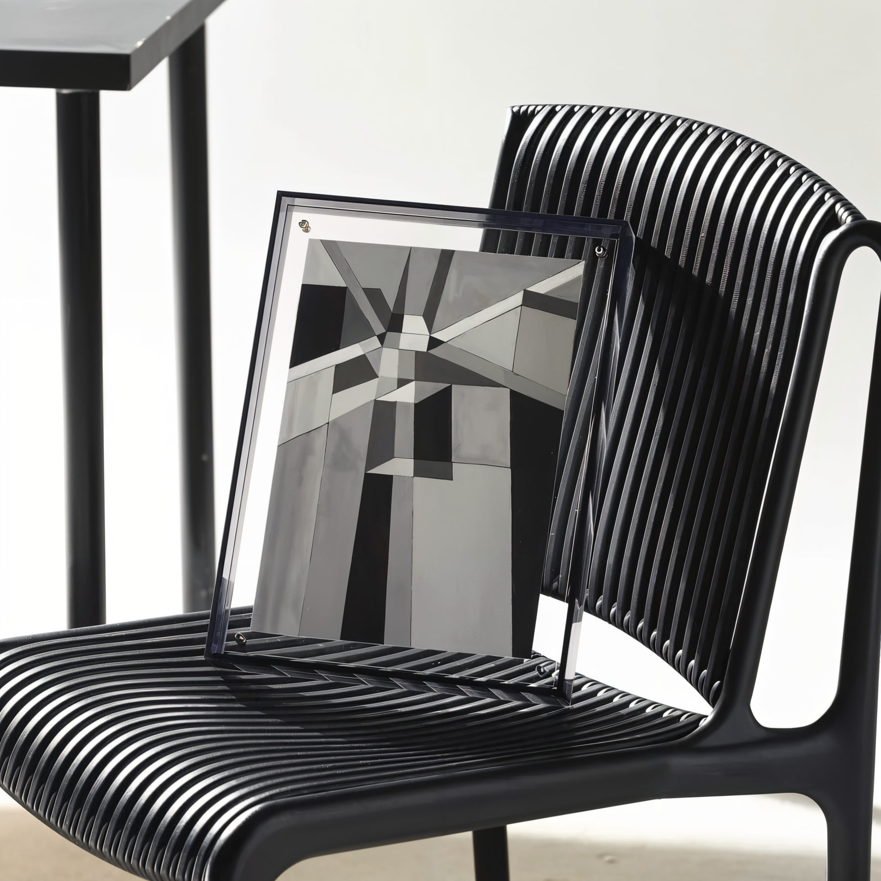 Neon Acrylic Floating Photo Frame