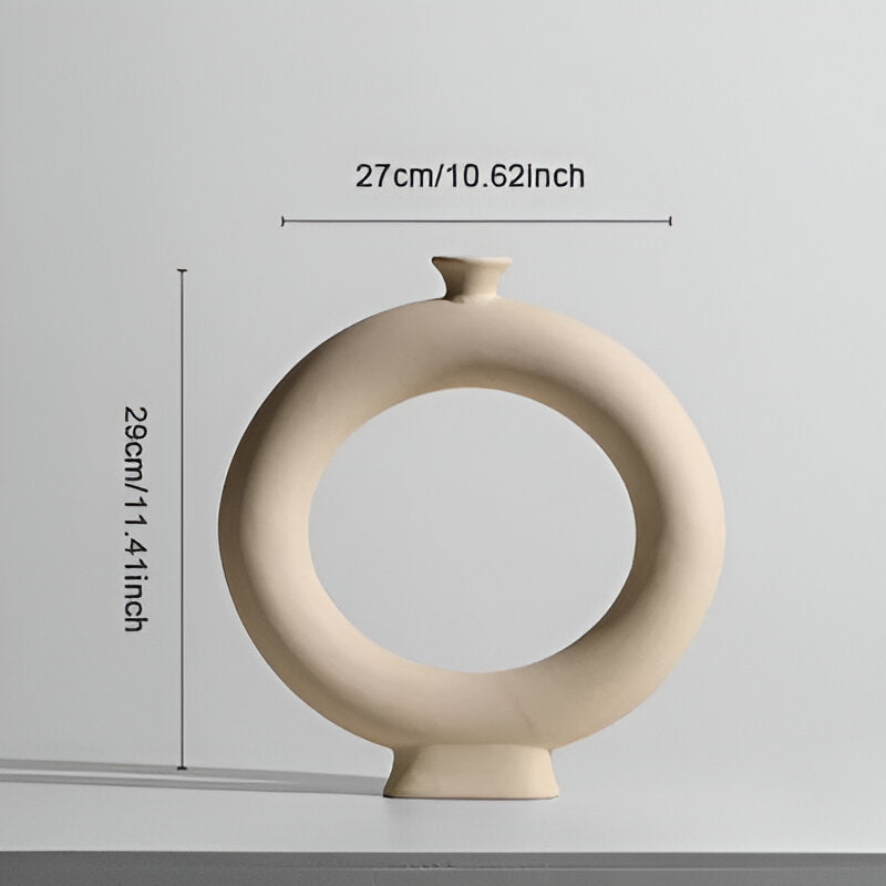Nordic Minimalist Ceramic Vase