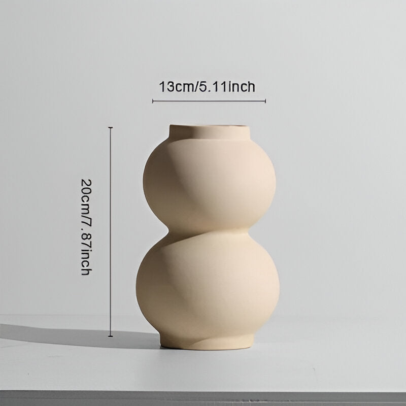 Nordic Minimalist Ceramic Vase
