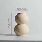 Nordic Minimalist Ceramic Vase
