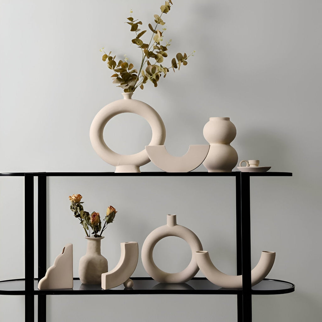 Nordic Minimalist Ceramic Vase