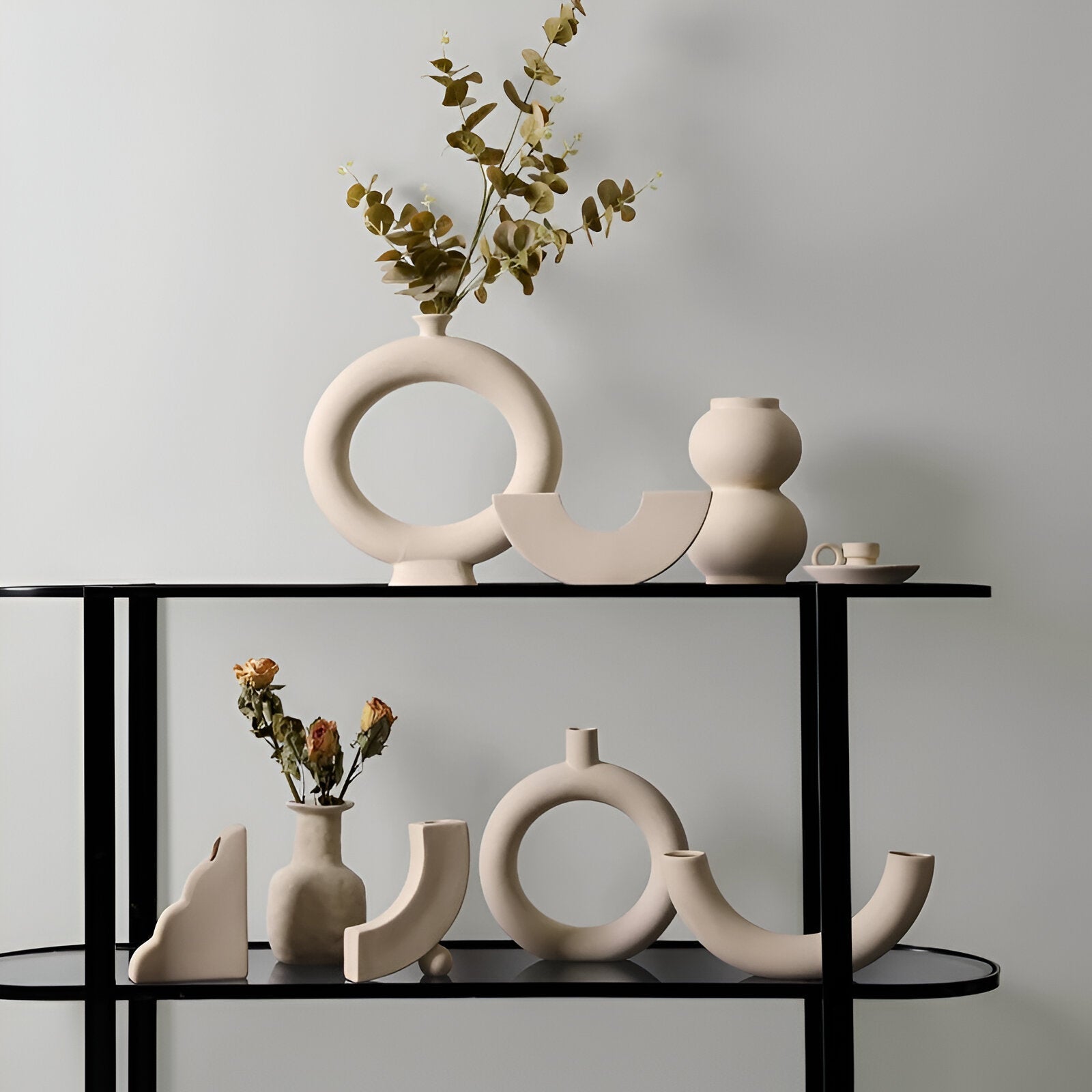 Nordic Minimalist Ceramic Vase