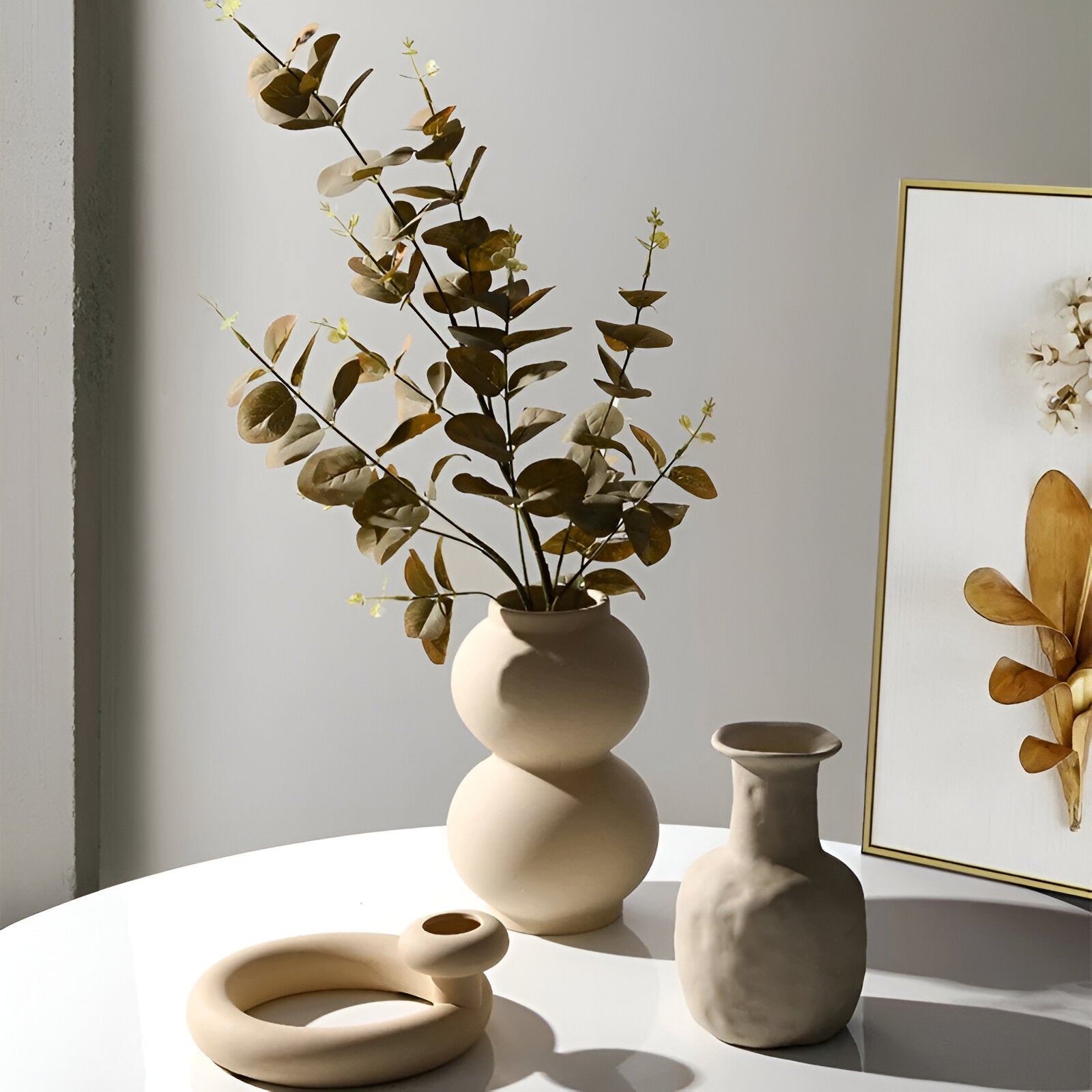Nordic Minimalist Ceramic Vase