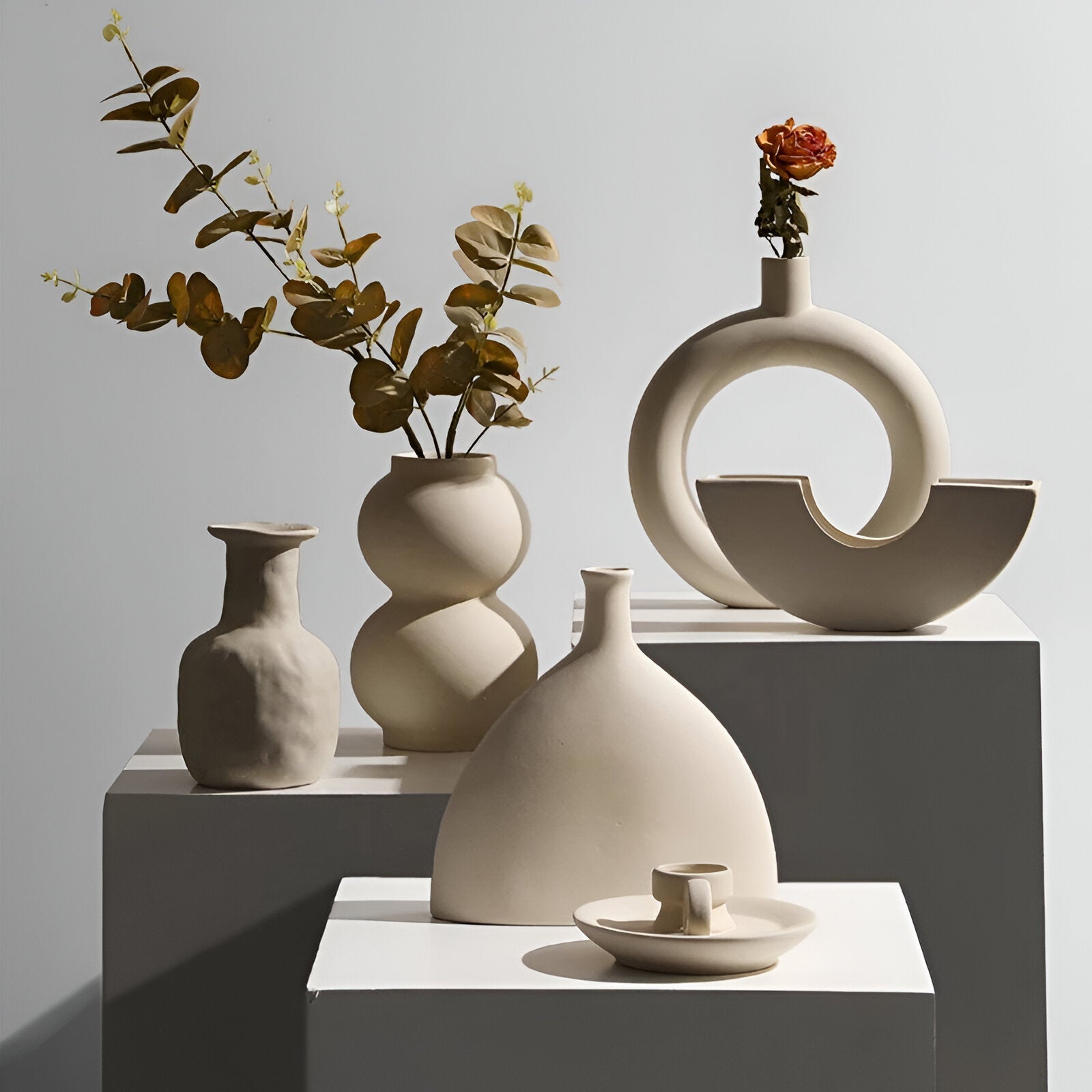 Nordic Minimalist Ceramic Vase