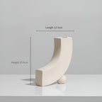 Nordic Minimalist Ceramic Vase