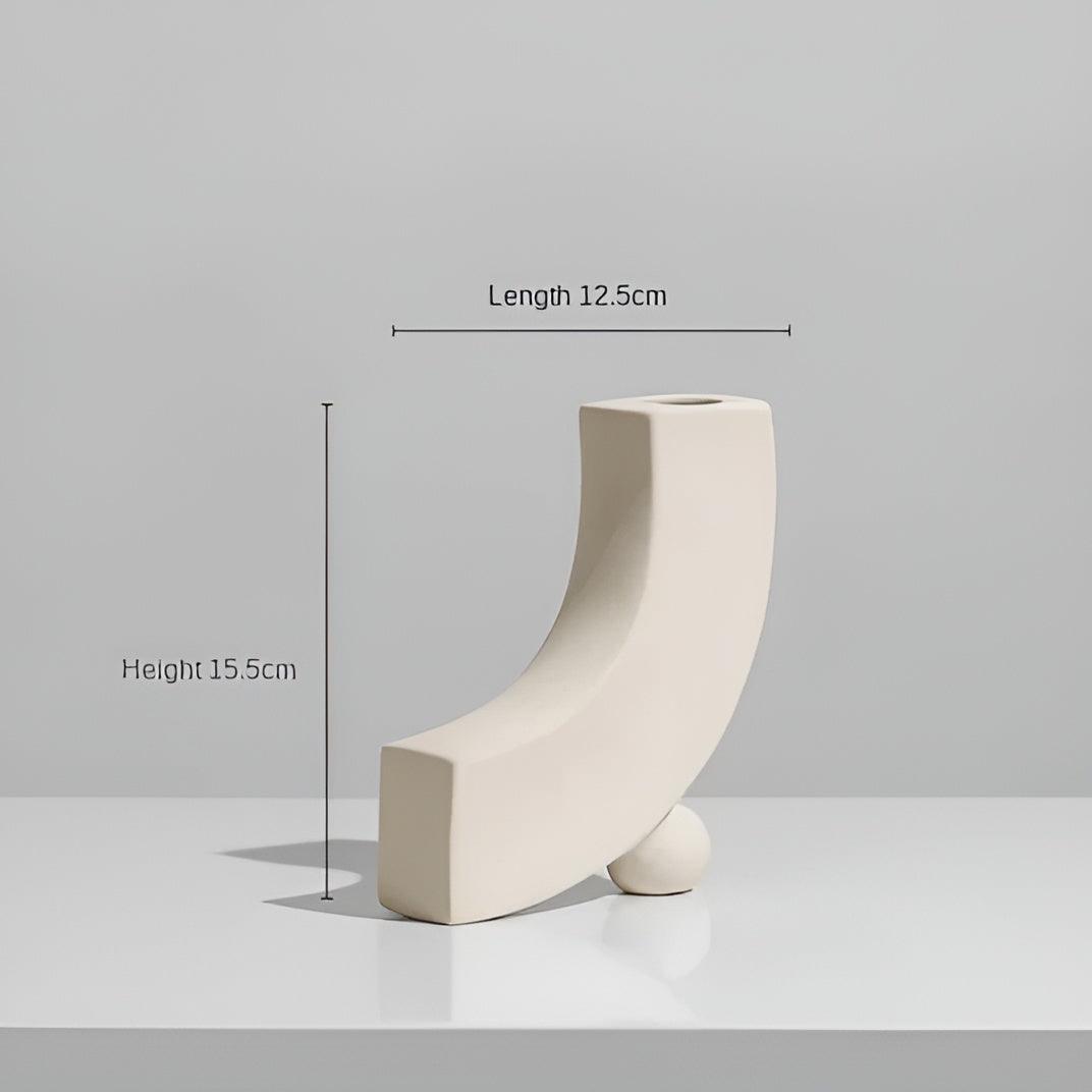 Nordic Minimalist Ceramic Vase
