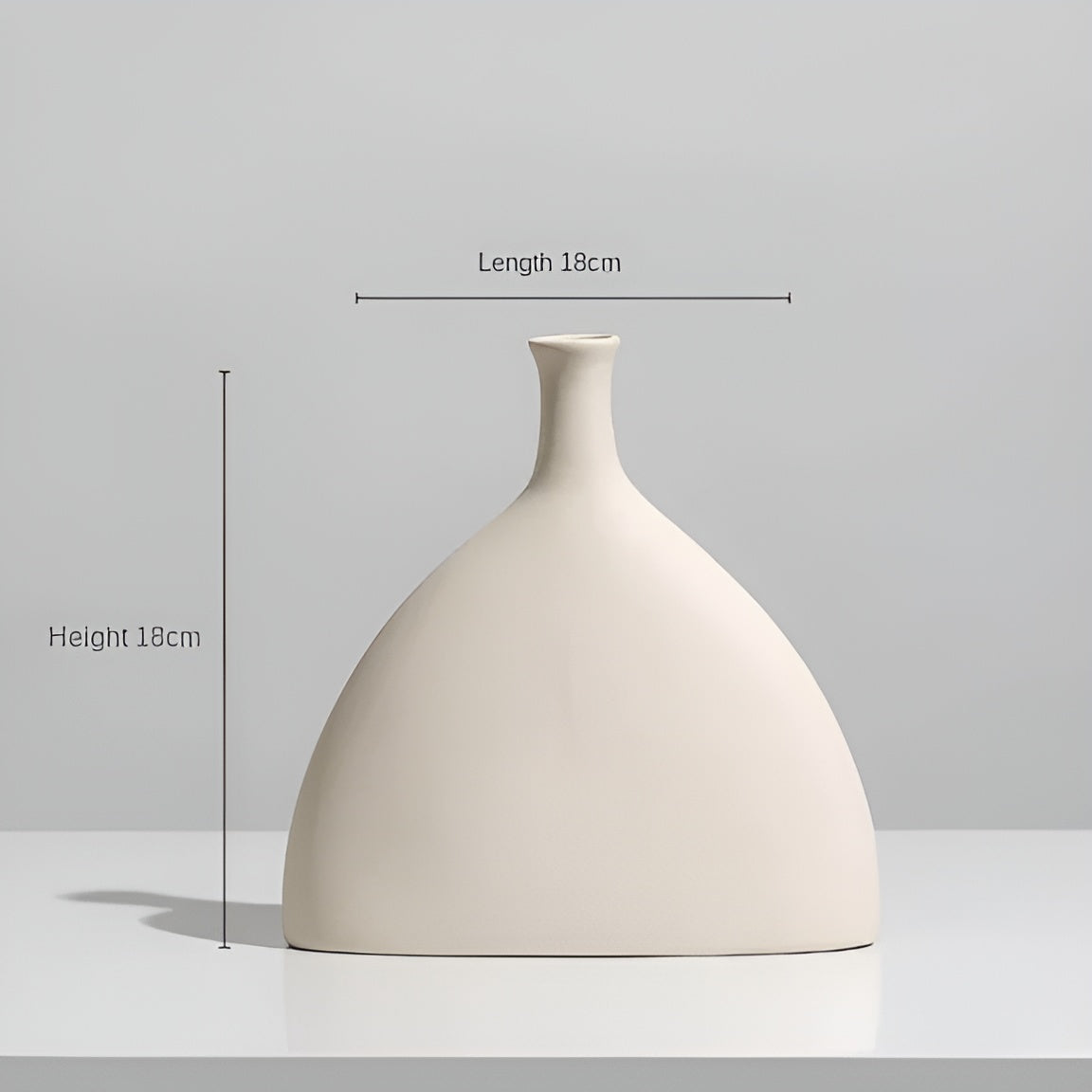 Nordic Minimalist Ceramic Vase