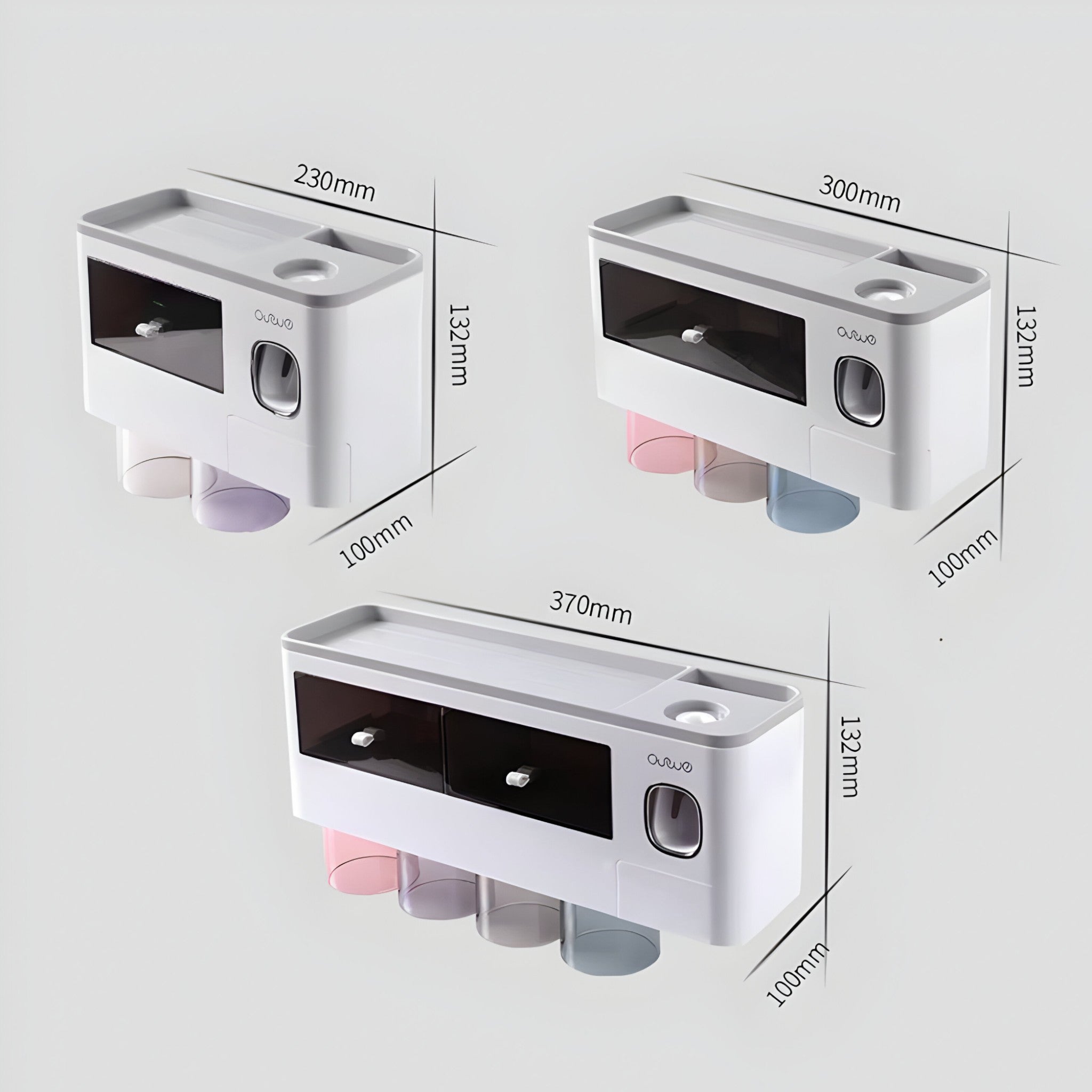 Automatic Toothbrush Holder Wall Mounted