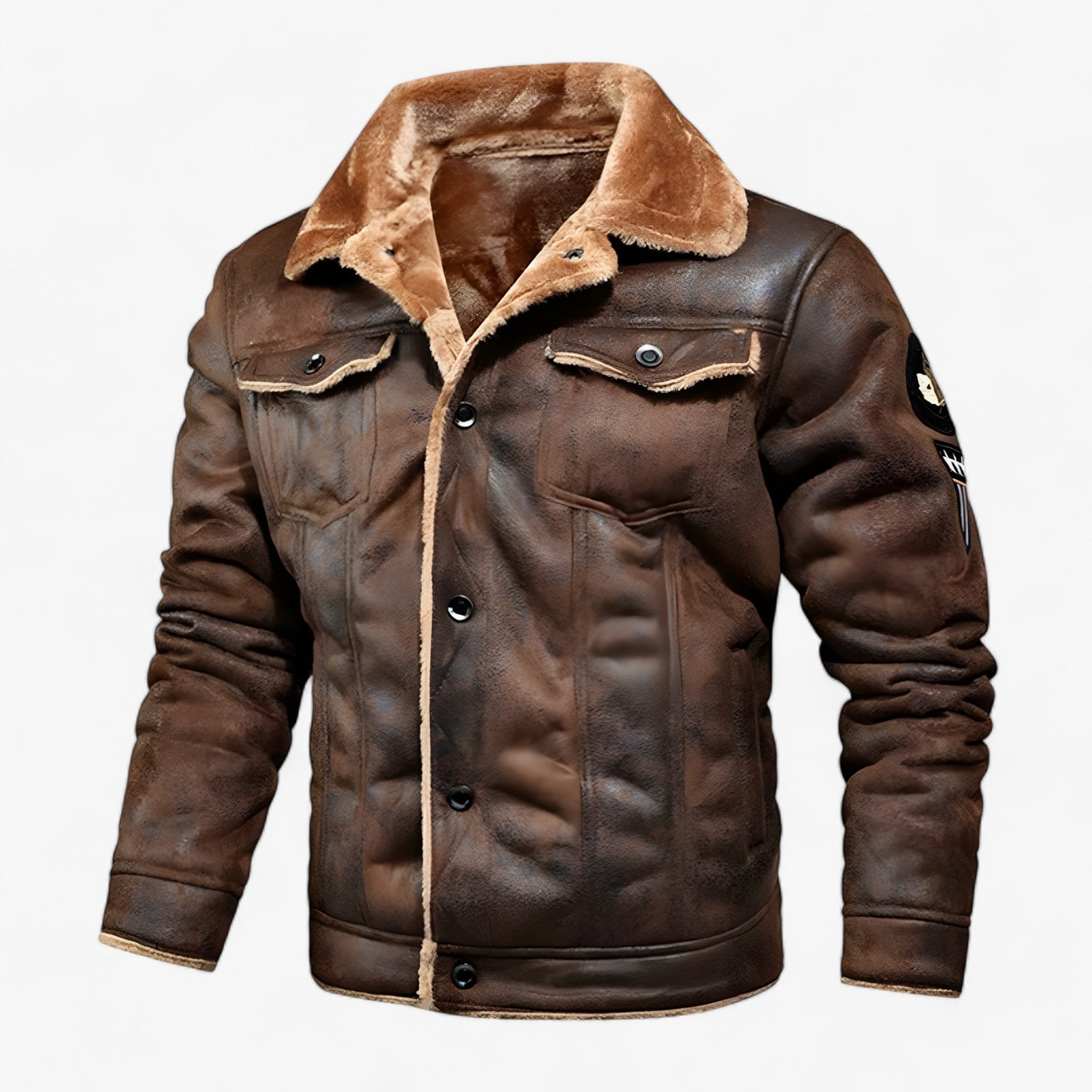 Classic Men’s Leather Jacket