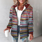 Hooded Flannel Shirt Jacket Plaid Pattern