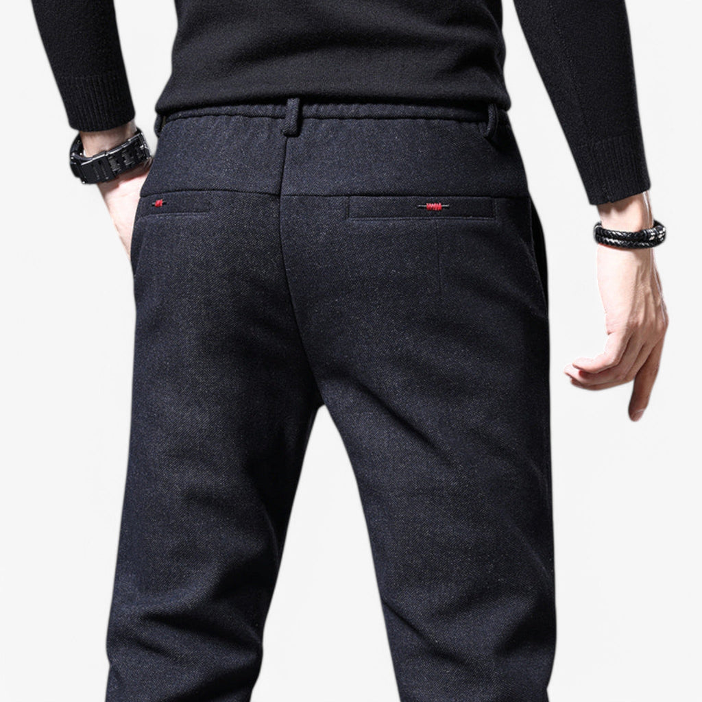 Men's Casual Cotton Linen Trousers