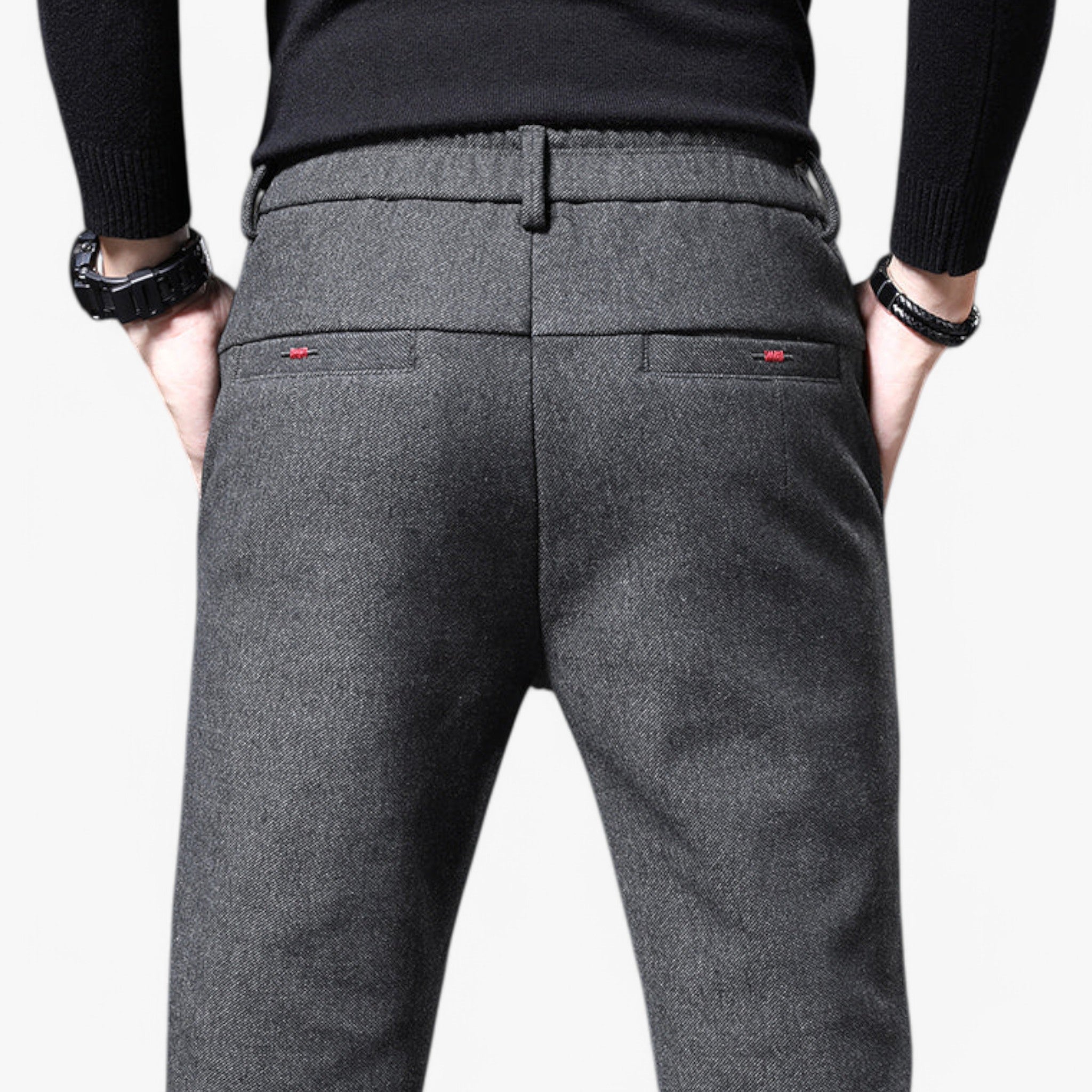 Men's Casual Cotton Linen Trousers