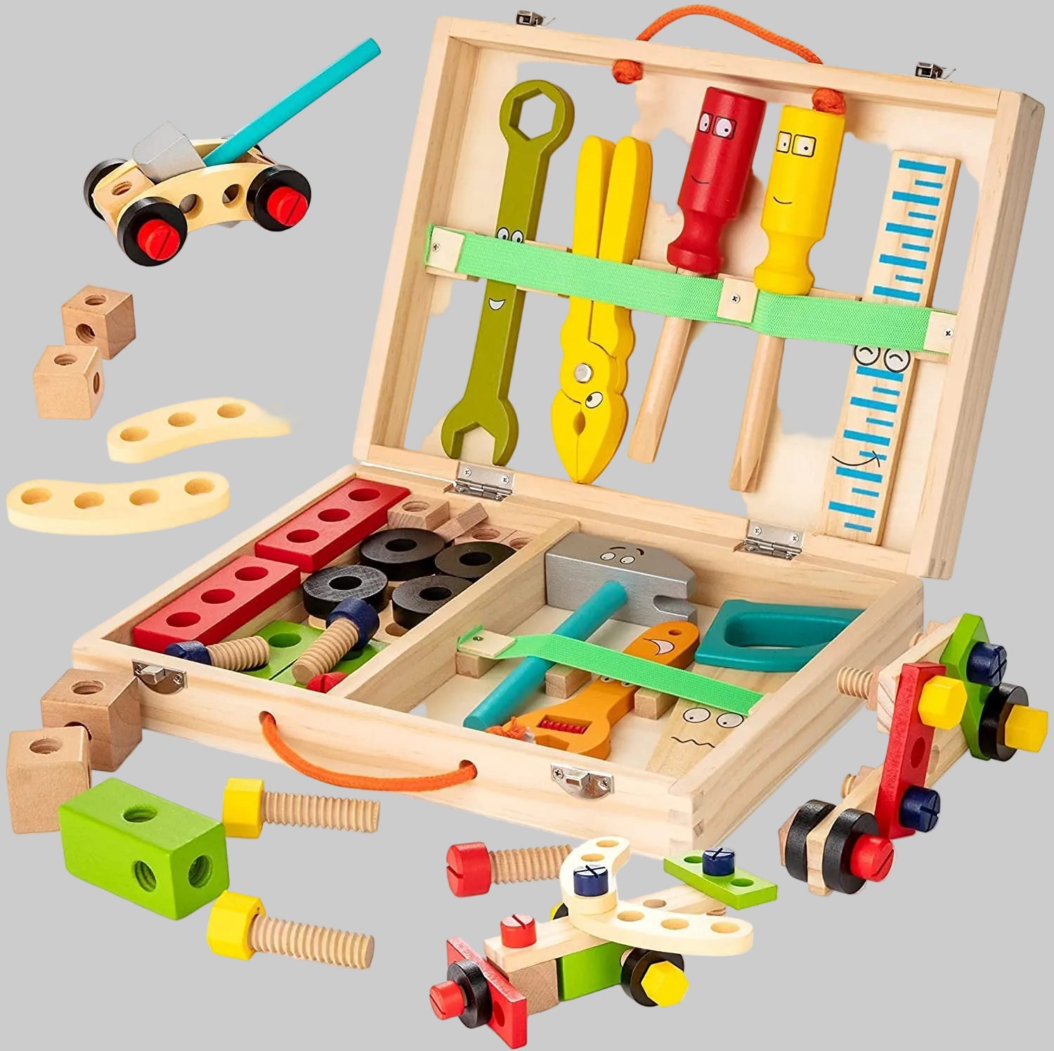 Woods Kids Wooden Tool Set