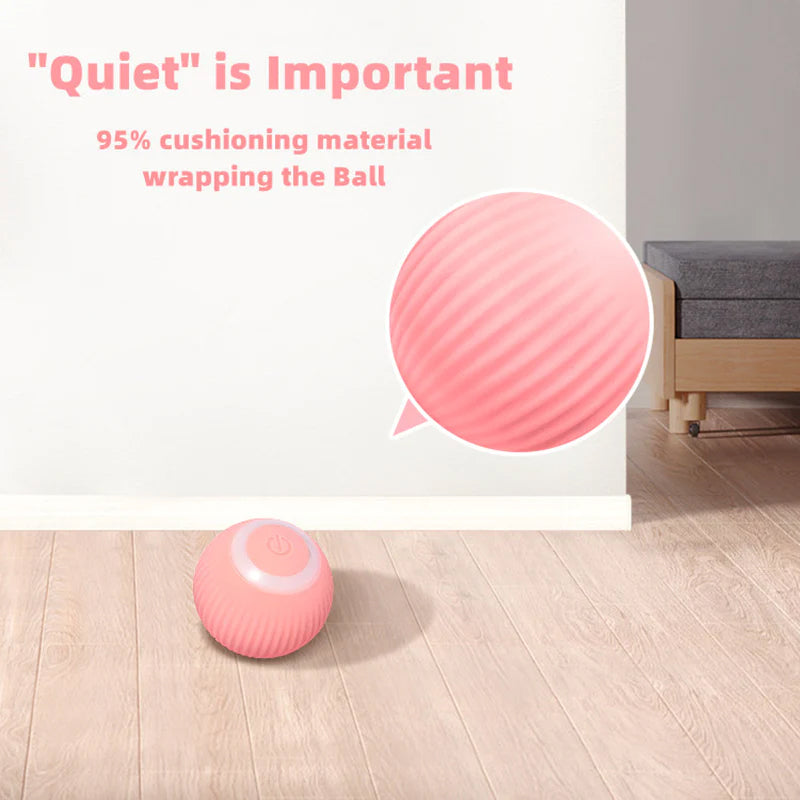 Interactive Rolling Pet Toy Ball