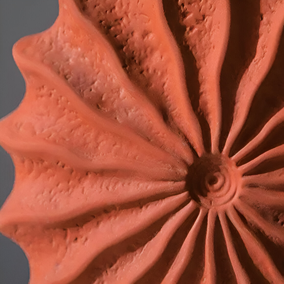 Pleated Ceramic Decorative Vase