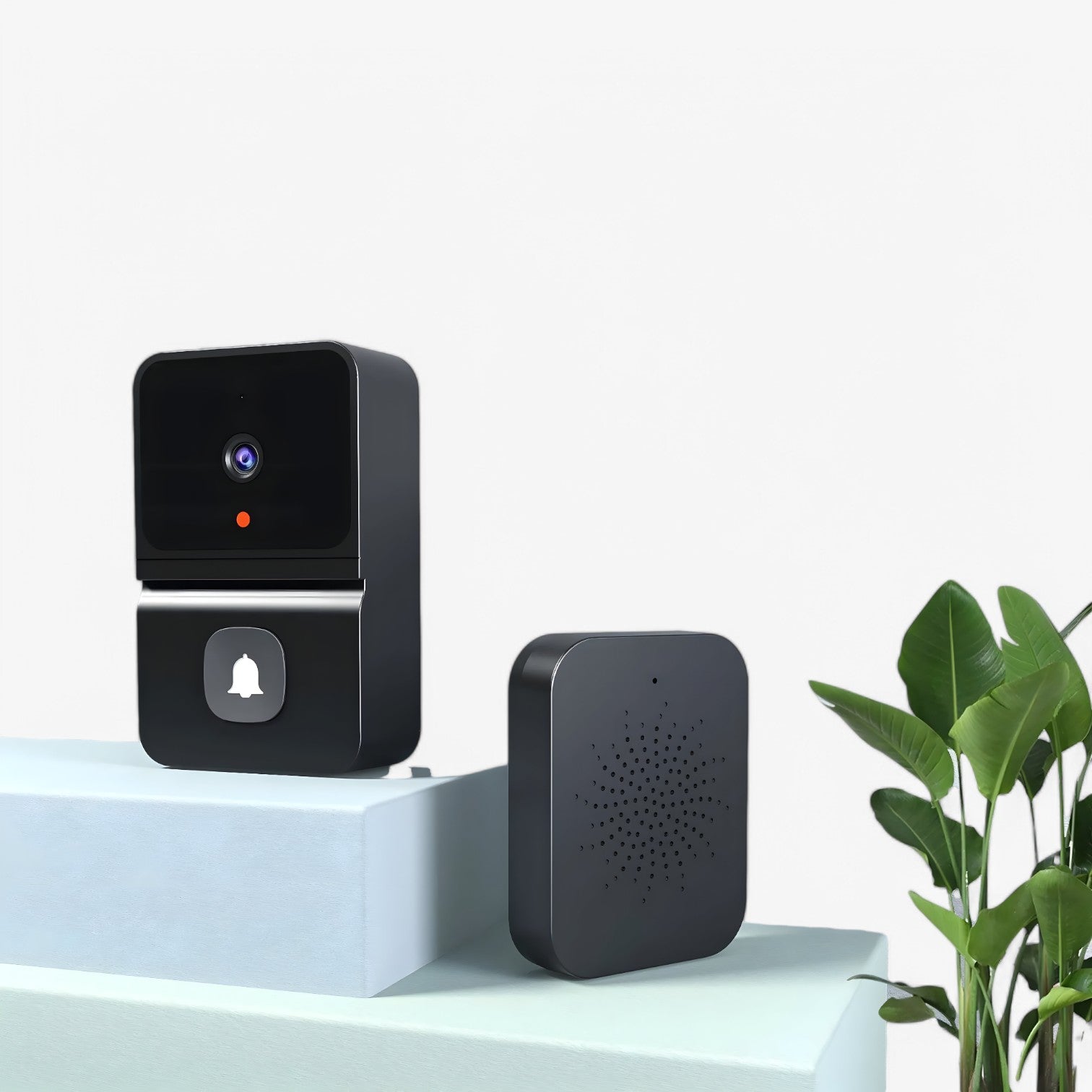 Slim WiFi Video Doorbell with Two Way Intercom