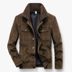 Corduroy Jacket with Vintage Style