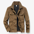 Corduroy Jacket with Vintage Style