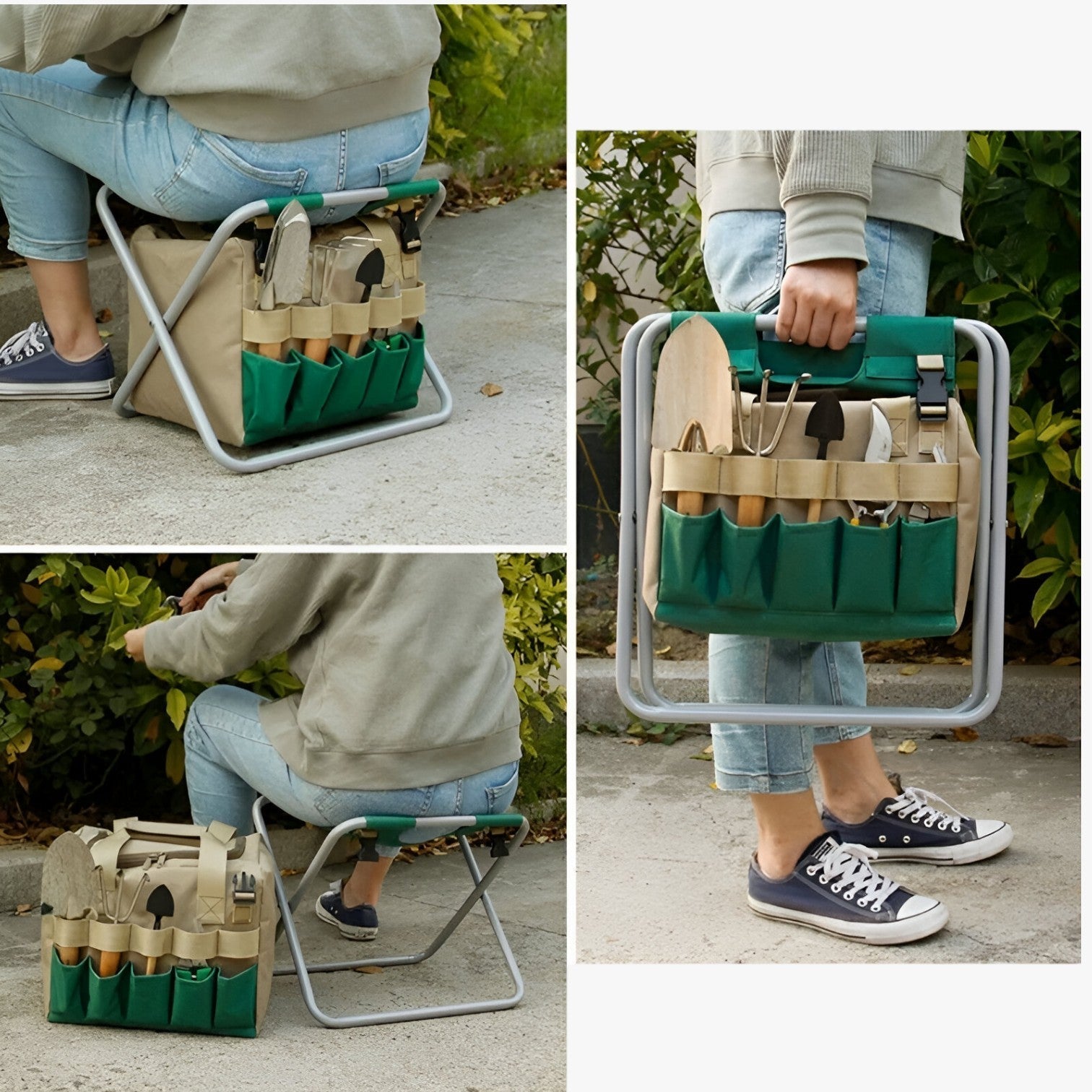 Compact Foldable Garden Chair