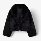 Faux Fur Coat with Classic Silhouette