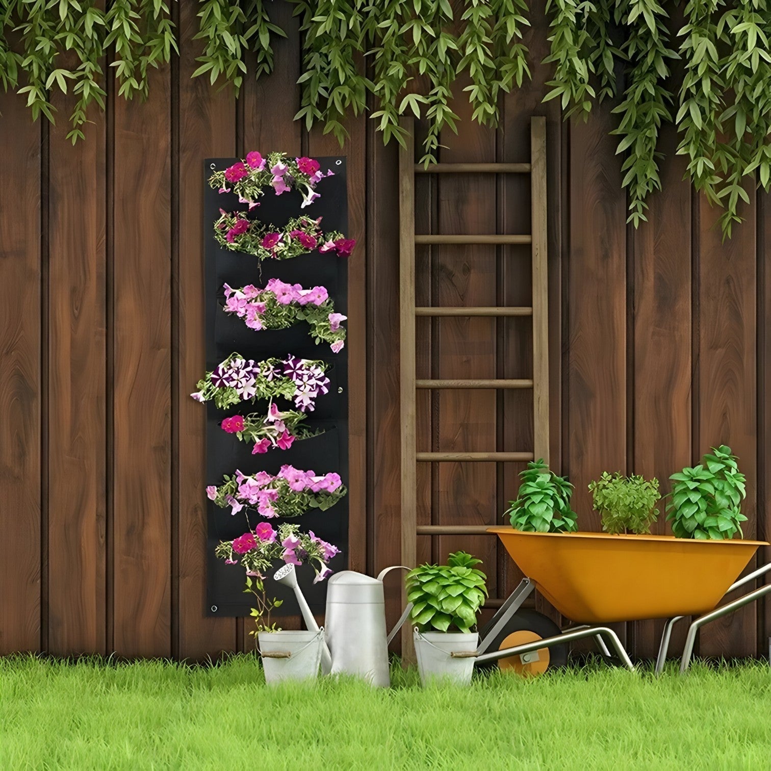 7-Pocket Vertical Plant Grow Bag